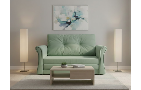 Sofa Hania zielona z funkcją spania